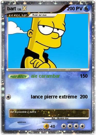 Pokemon bart