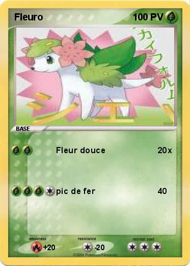Pokemon Fleuro