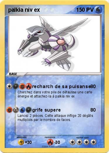 Pokemon palkia niv ex