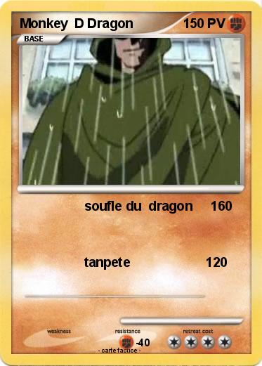 Pokemon Monkey  D Dragon