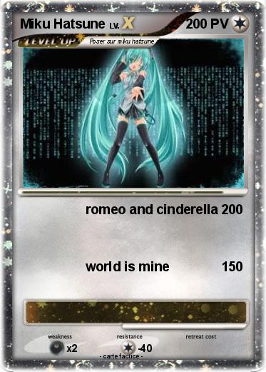 Pokemon Miku Hatsune