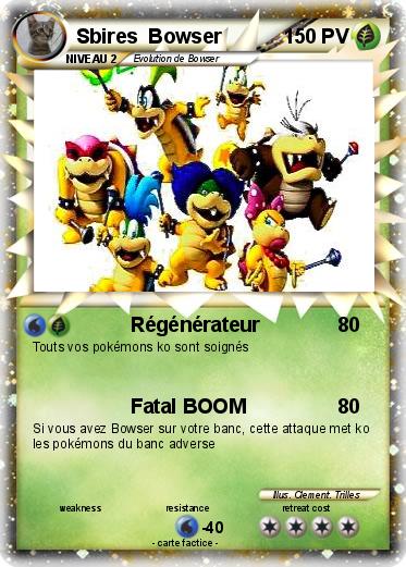 Pokemon Sbires  Bowser