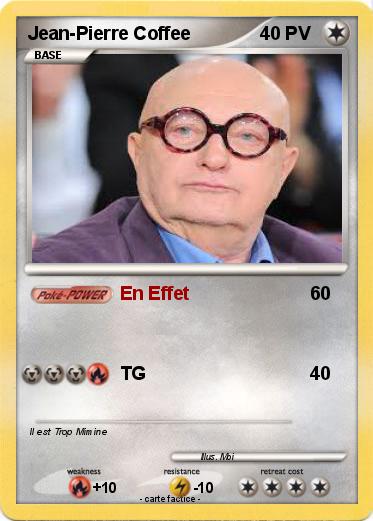 Pokemon Jean-Pierre Coffee