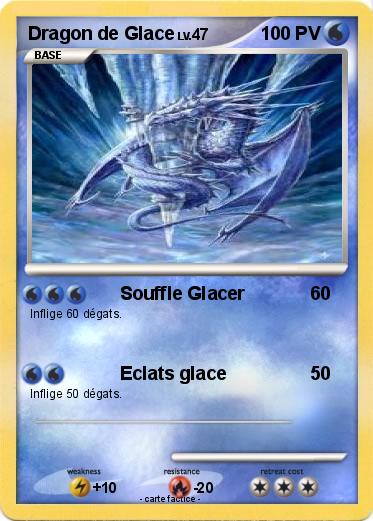 Pokemon Dragon de Glace