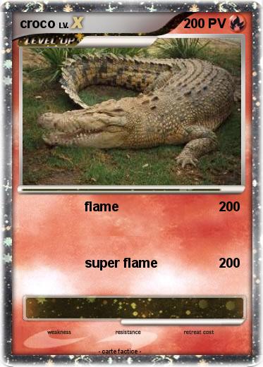 Pokemon croco
