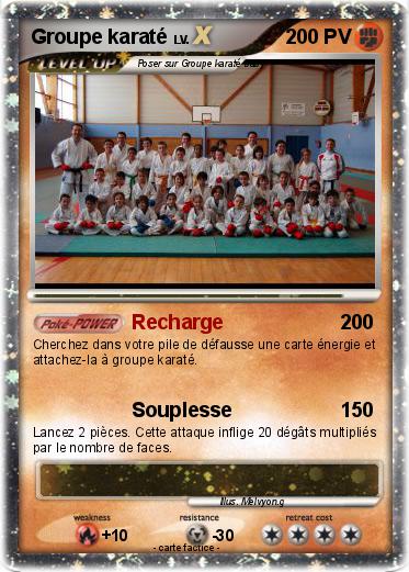 Pokemon Groupe karaté