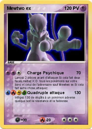 Pokemon Mewtwo ex