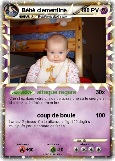 Pokemon Bébé clementine