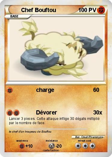 Pokemon Chef Bouftou