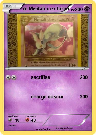 Pokemon m Mentali x ex turbo