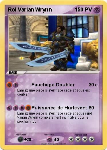 Pokemon Roi Varian Wrynn