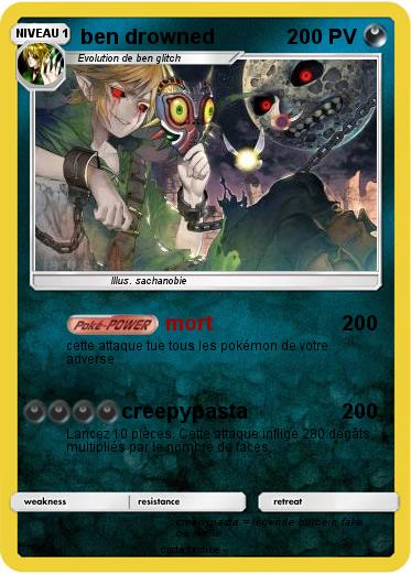 Pokemon ben drowned