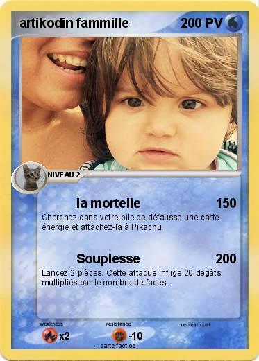 Pokemon artikodin fammille