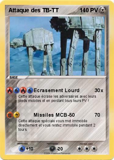 Pokemon Attaque des TB-TT 