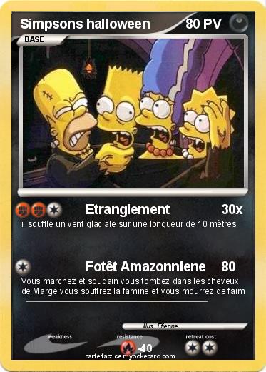 Pokemon Simpsons halloween
