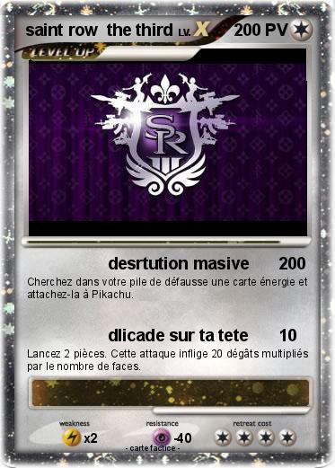 Pokemon saint row  the third