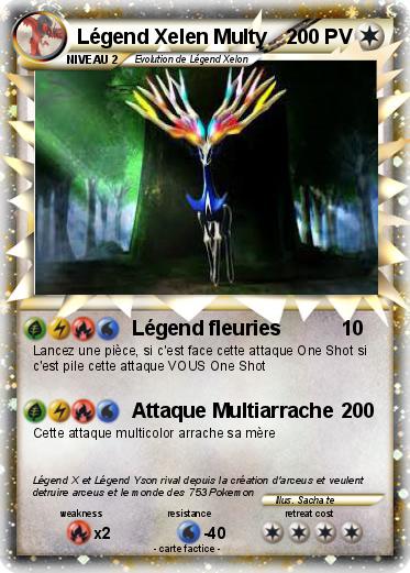 Pokemon Légend Xelen Multy