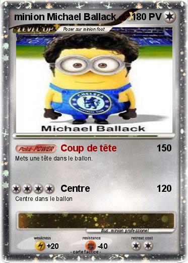 Pokemon minion Michael Ballack