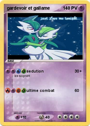 Pokemon gardevoir et gallame