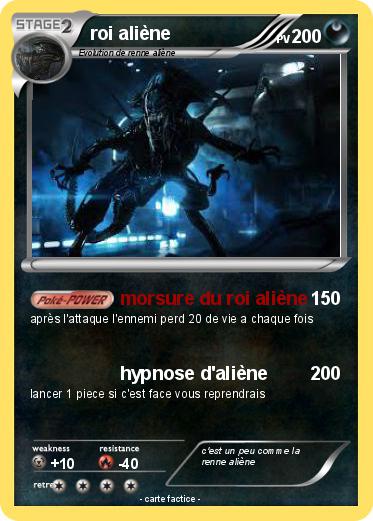 Pokemon roi aliène