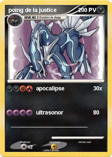 Pokemon poing de la justice