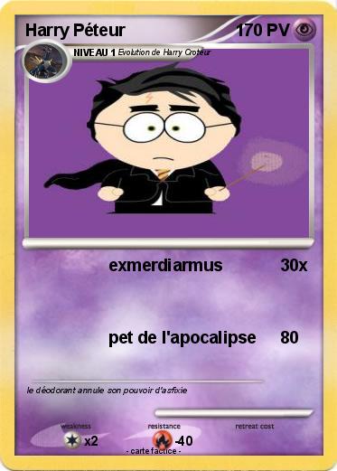 Pokemon Harry Péteur