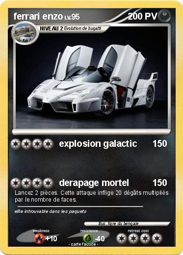 Pokemon ferrari enzo