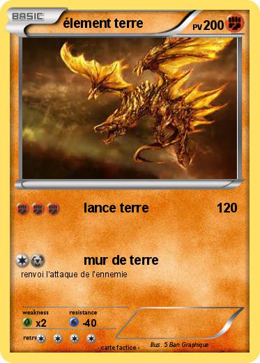 Pokemon élement terre