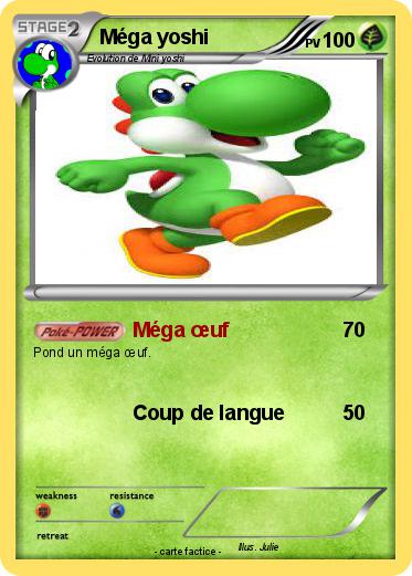 Pokemon Méga yoshi