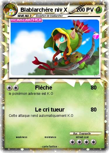 Pokemon Blablarchère niv X