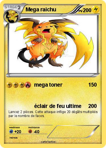 Pokemon Mega raichu