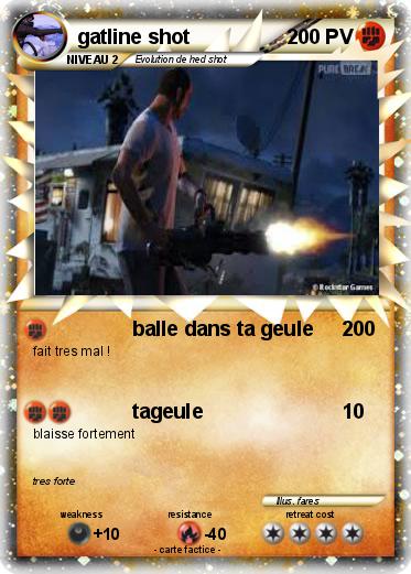 Pokemon gatline shot