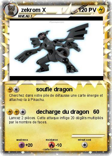 Pokemon zekrom X