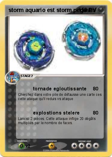 Pokemon storm aquario est storm pegasus