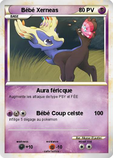 Pokemon Bébé Xerneas