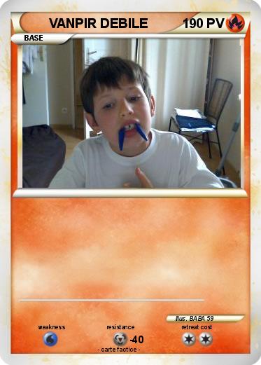 Pokemon VANPIR DEBILE
