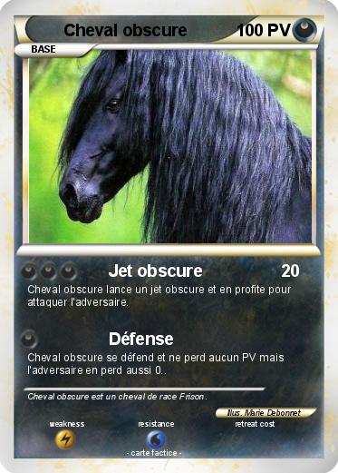 Pokemon Cheval obscure