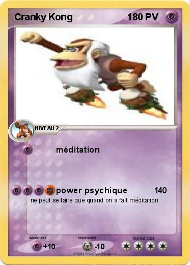 Pokemon Cranky Kong                     1