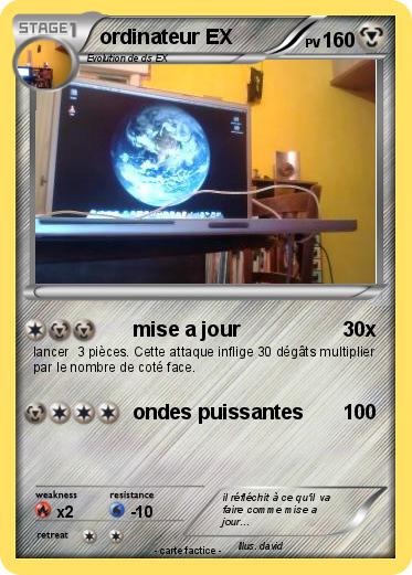 Pokemon ordinateur EX
