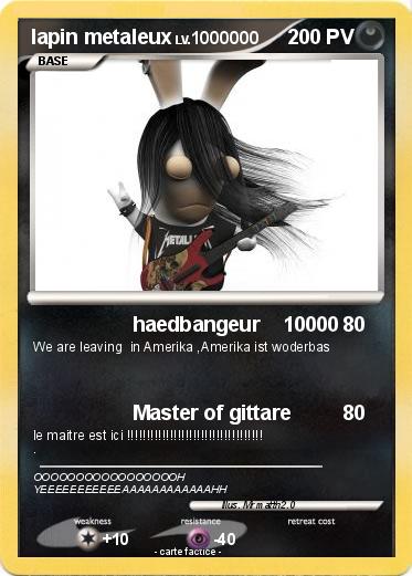 Pokemon lapin metaleux