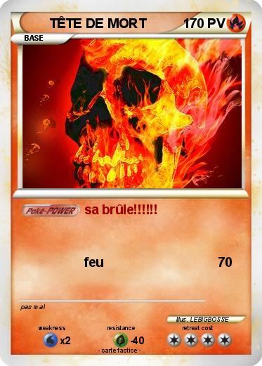 Pokemon TÊTE DE MORT