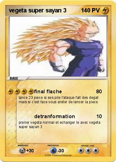 Pokemon vegeta super sayan 3