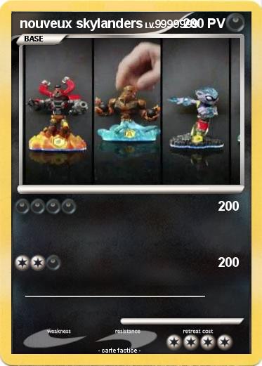 Pokemon nouveux skylanders