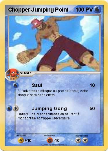 Pokemon Chopper Jumping Point