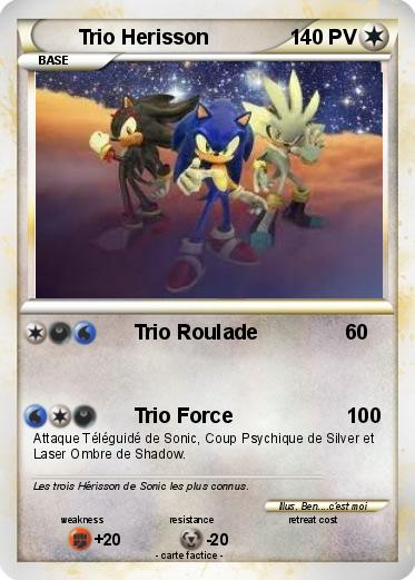 Pokemon Trio Herisson