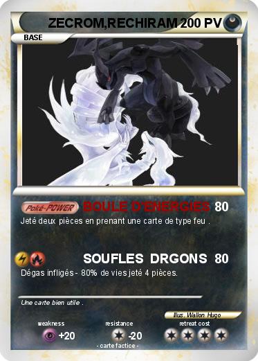 Pokemon ZECROM,RECHIRAM