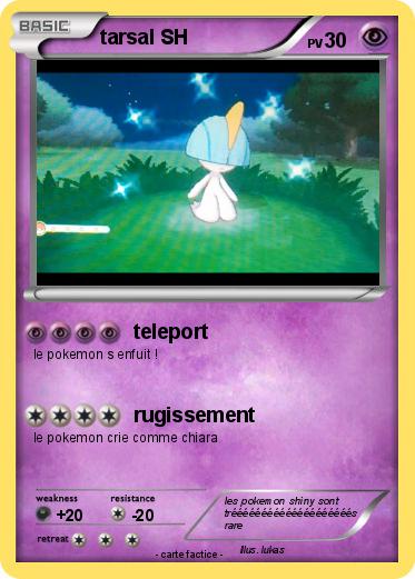 Pokemon tarsal SH