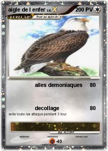 Pokemon aigle de l enfer