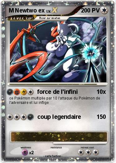 Pokemon M Newtwo ex