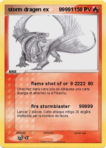 Pokemon storm dragen ex       99991
